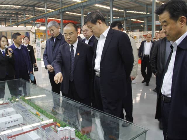 星空真人机械参加济宁市企业技术改造暨“6501”培育工程现场推进会议