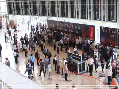 强势出海丨星空真人机械亮相2023印尼雅加达国际建材展览会