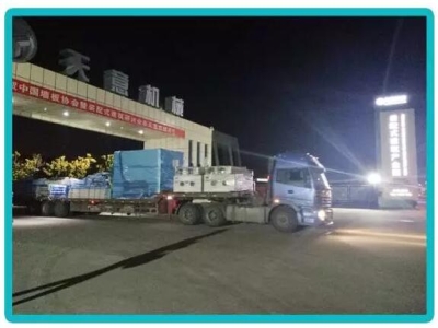 星空真人机械装饰及保温一体化板生产线成功发往威海