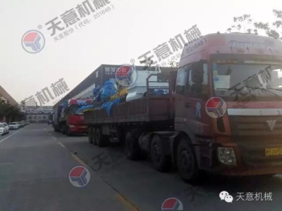 星空真人机械轻质墙板生产线成功发往甘肃